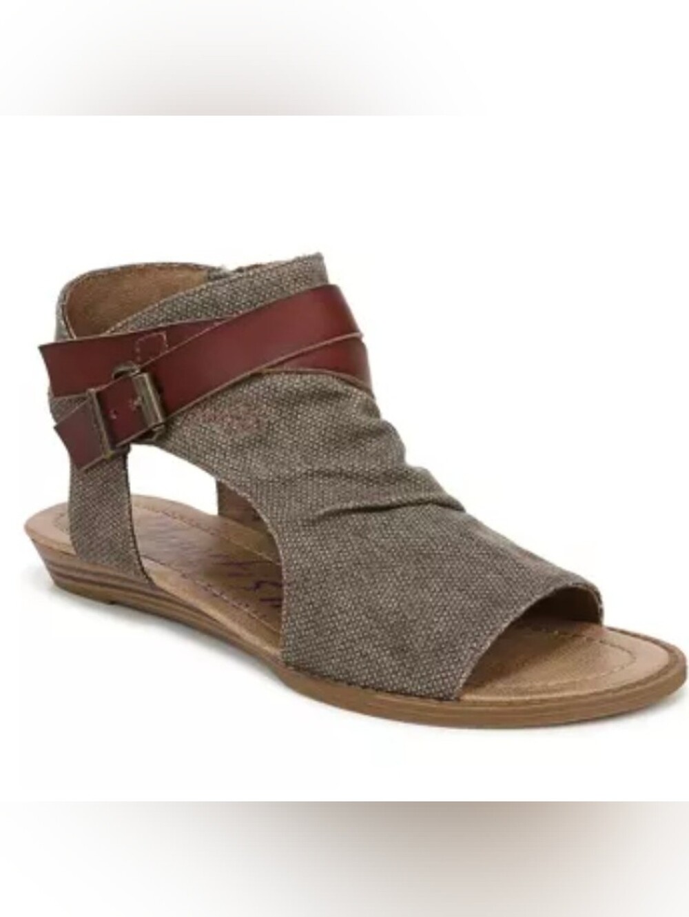 Blowfish Malibu Women's Balla Sandal Brown Canvas 11 NEW